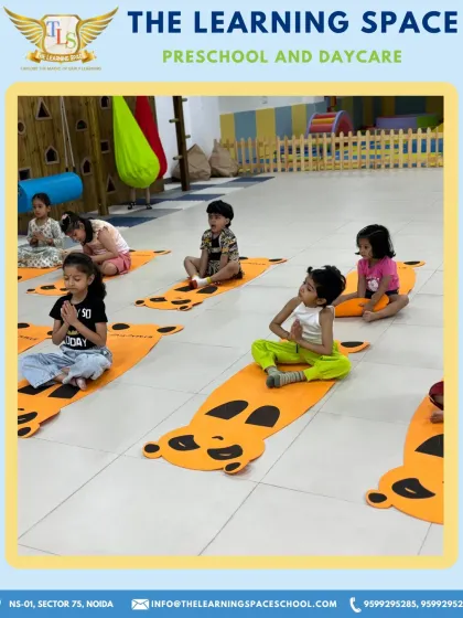 Namaste from India. As part of our 'Around the World' theme, children explored India's vibrant culture through yoga, traditional dance, and colorful art activities.