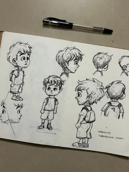 Sreeni - Custom Digital Portraits & Illustrations Behind the Art: My Process & Sketches photo 4