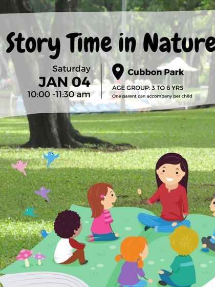 Kicking off the new year with what I love most. A poster for our first event of 2025, inviting families to start the year with imagination and nature.