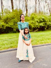 Matching Family Ethnic Outfits