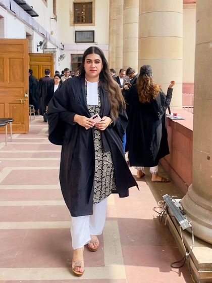 Walking through the corridors of the court. This is 100% the reason to remember the name when you need a fighter on your side.