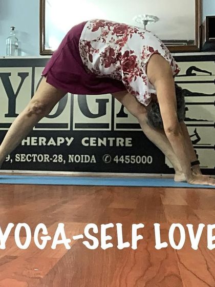 This wide-legged forward bend shows how to maintain a long spine while folding forward, a key technique I teach for safety and effectiveness.