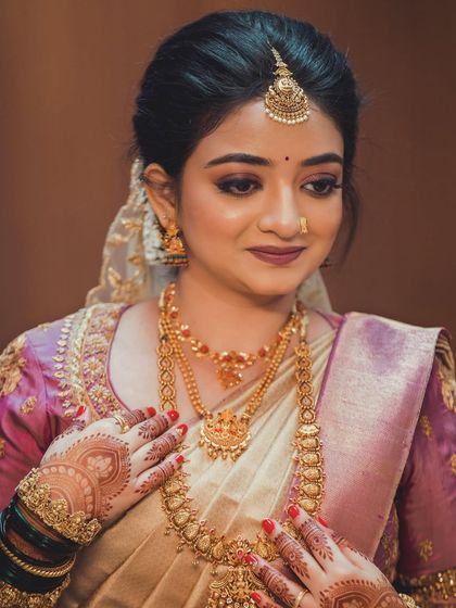 Swarna Nagaraj - Bridal Makeup & Hairstyling Engagement & Pre-Wedding Ceremonies photo 33