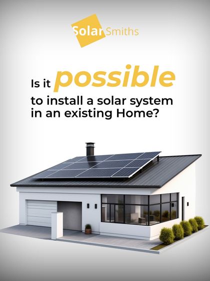 Is it possible to install a solar system in an existing home? Absolutely. I specialize in retrofitting solar solutions onto existing structures seamlessly.