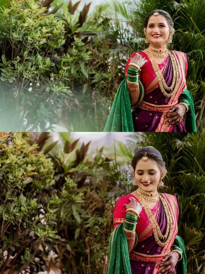 Maharashtrian Brides: The Nauwari & Paithani Look photo 34