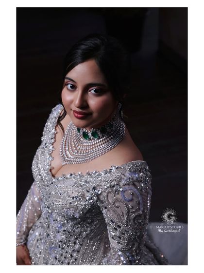 Geethanjali Venkatesh - Special Occasion Makeup Regal Reception & Sangeet Glam photo 4