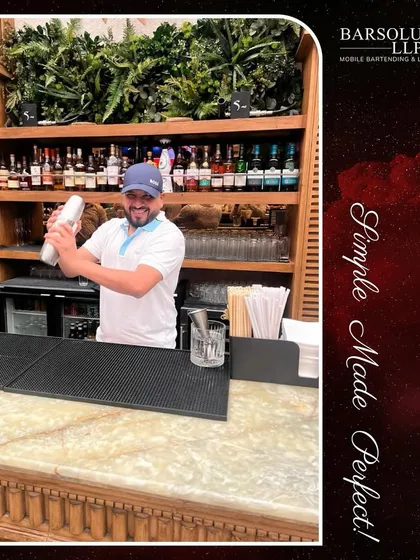 A participant shaking up his own cocktail at The Nines, Juhu. We provide the tools and the guidance for a truly interactive experience.
