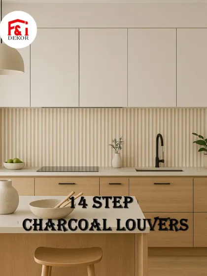 F&I Dekor - Wall & Ceiling Solutions WPC & Charcoal Louvers for Accent Walls photo 7