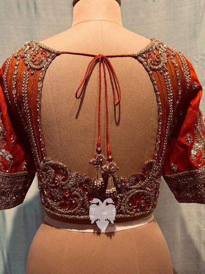 Blouse House by Mahitha Prasad - Custom Blouse Design & Embroidery For the Family: Elegant Heirlooms photo 37