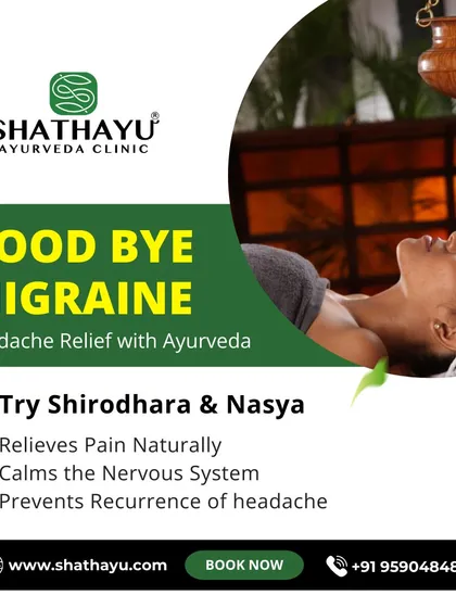 You can find lasting relief from migraines with Ayurveda. My approach uses targeted therapies like Shirodhara and Nasya to calm the nervous system, relieve pain naturally, and help prevent the recurrence of headaches.