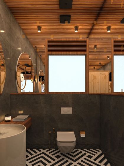 Chizzle My Designs - Turnkey Residential Interior Design Artistic Bathrooms & Powder Rooms photo 45