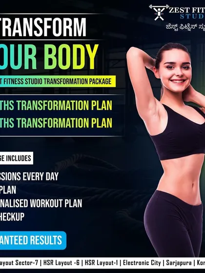 Our Transformation Packages are all inclusive. Whether you choose a 2 or 3 month plan, you get daily personal training sessions, a personalized meal plan, a custom workout schedule, and regular Body Composition Analysis (BCA) checkups to track your progress.
