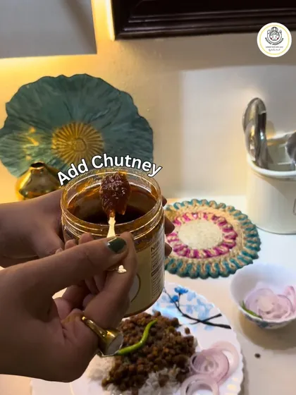 A spoonful of our Nimbu Chutney can change everything, adding a dash of zest to a simple meal of chana and rice.