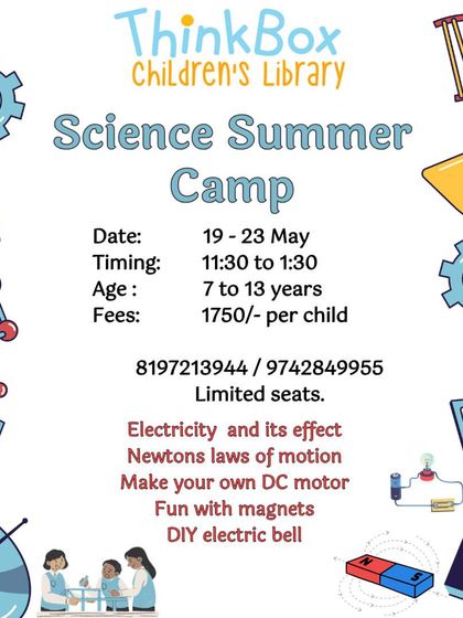 ThinkBox - Kids' Workshops & Classes Our Workshop Calendar photo 3