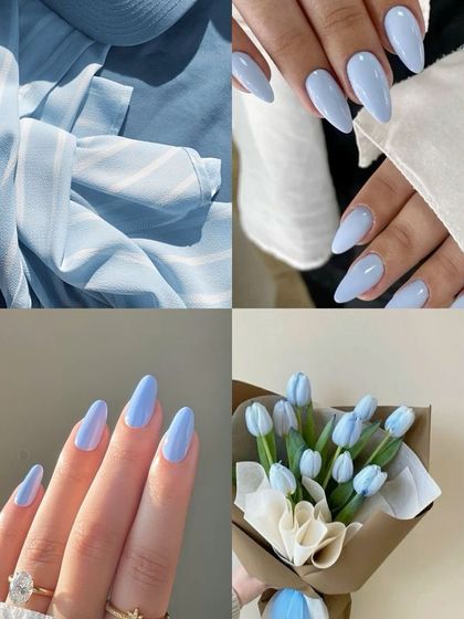 Loving this periwinkle blue aesthetic. It's such a dreamy and calming color.