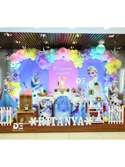 Dream Events - Kids' Birthday Party Decoration Princesses, Unicorns & Mermaids photo 7