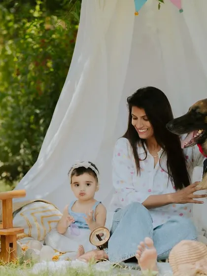 Your fur babies are family too. I always welcome pets to join our sessions, because they are a huge part of your family's story and deserve to be in the memories we create together.