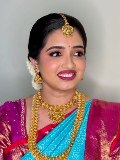 Swarna Nagaraj - Bridal Makeup & Hairstyling Classic Muhurtham & Wedding Looks photo 14