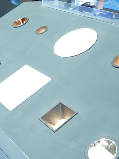 A look at my diverse range of lighting fixtures on display. I offer various shapes and sizes, including round, square, and panel lights, to suit any architectural style and lighting plan.