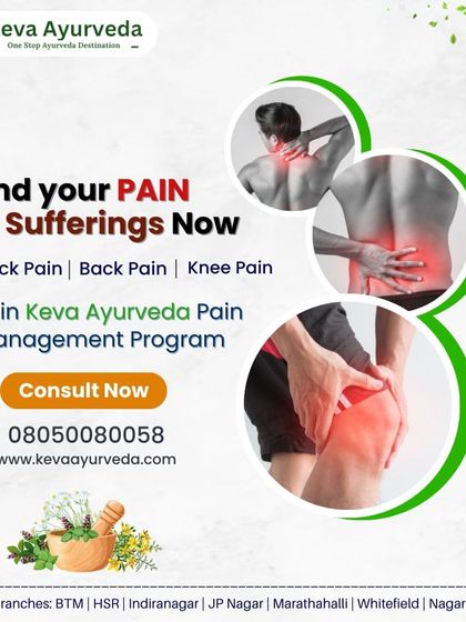 Don't let pain dictate your life. Our comprehensive pain management program addresses neck, back, and knee pain with authentic Ayurvedic treatments designed to end your suffering and restore your vitality.