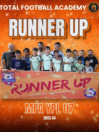 An amazing season for our U7 team, finishing as runners-up in the MFA YPL out of 100 teams.