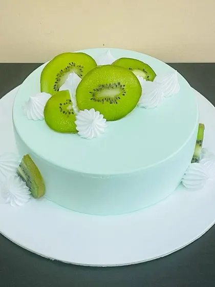 The simple elegance of our Kiwi Cake makes it a beautiful and delicious choice for any occasion.