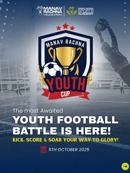 The most awaited youth football battle. Our event branding and promotion create a buzz, making the Manav Rachna Youth Cup a prestigious tournament that every young footballer wants to be a part of.