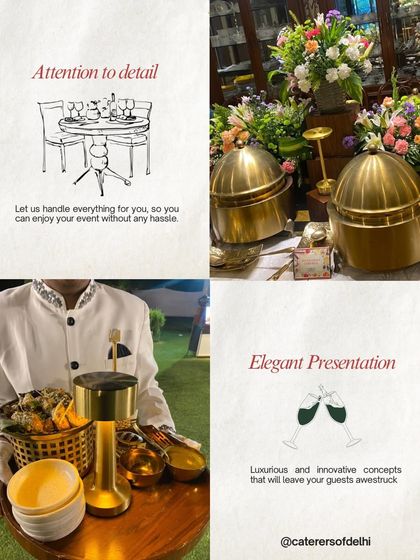 Caterers of Delhi - Corporate Event Catering Gourmet Buffet Presentations photo 16