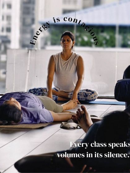 The energy in a yoga room is contagious. In the shared silence of a class, you can feel the collective focus and presence, and it speaks volumes.