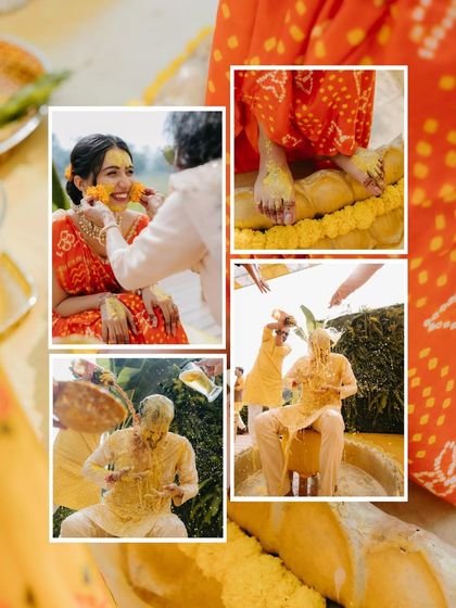 Picsurely - Wedding Photography & Cinematography Vibrant Haldi & Mehendi photo 35