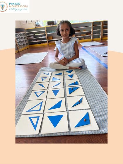 Prayag Montessori - Primary & Middle School Education (CBSE, Grades 1-9) A Day in Our Montessori Classroom photo 15