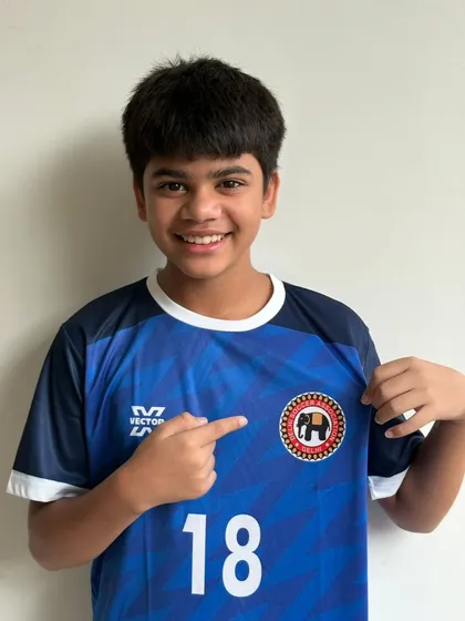 This is what we work for. Huge congratulations to our U-15 player Arnav for getting selected for the Delhi Team in the Sub Junior Boys’ National Football Championship. We build careers here.