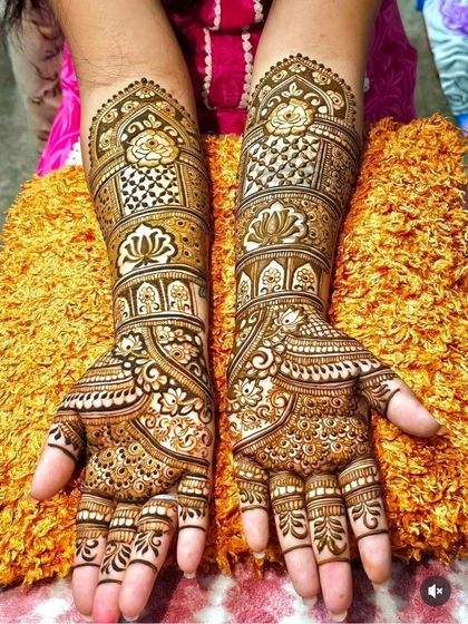 Kanha Mehandi - Bridal Mehndi Intricate Hand Designs photo 3