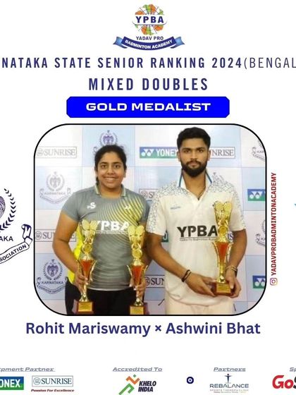 Yadav Pro Badminton Academy - Professional Badminton Coaching Programs State & Zonal Tournament Winners photo 79