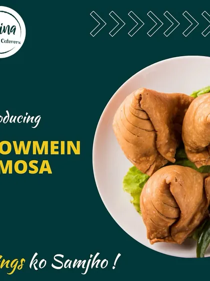 Fillings ko samjho! I wanted to try something new, so I created this Chowmein Samosa. It’s our little twist on a classic, and it has become a local favourite for those who love a bit of fusion in their snacks.