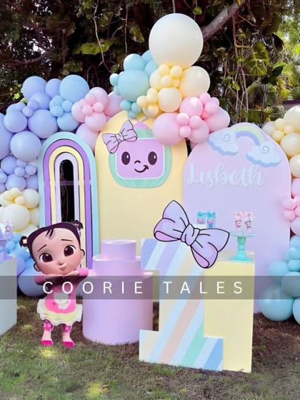 It's a Cocomelon party! We bring the world of JJ and his friends to your celebration with bright, cheerful colors and fun character cutouts that will have all the little ones singing along.