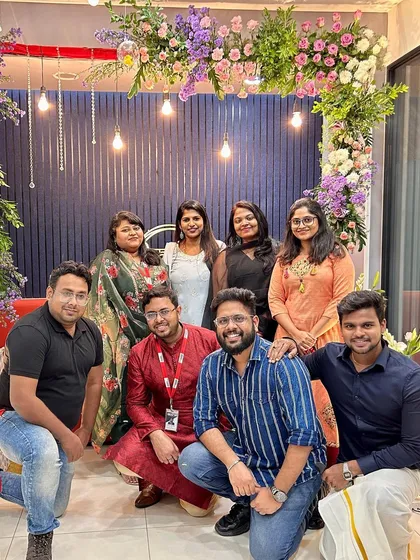 Another group picture from our vibrant office Diwali party. A happy team is a productive team, ready to tackle everything from GST compliance to personal tax planning.