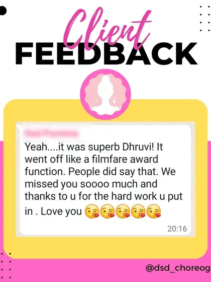 "It went off like a filmfare award function." This is the ultimate compliment for me. My goal is always to make your sangeet feel like a grand, blockbuster event.