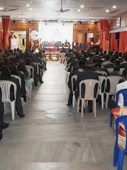 The auditorium filled with graduating students, a testament to their perseverance and the dedication of the college faculty.