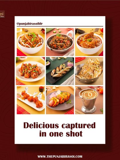 Delicious captured in one shot. This grid post shows off nine of our most photogenic and tasty dishes.