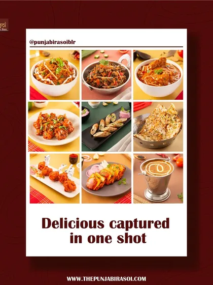 Delicious captured in one shot. A grid showcasing the flavour fiesta you can expect from our kitchen.