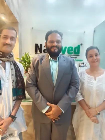 It was a pleasure to welcome renowned actors Sucheta Khanna and Biji Pandey to my clinic. When artists who depend on their health and appearance for their craft place their trust in you, it speaks volumes. I am honored that they chose my clinic for their wellness journey, relying on my authentic Ayurvedic approach.