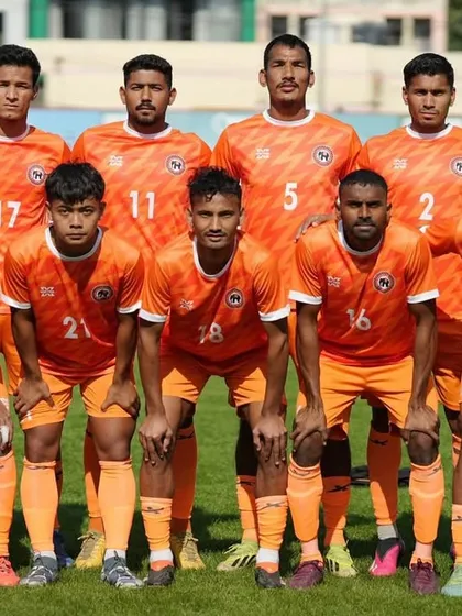Our players representing Team Delhi at the 38th National Games after a monumental 1-0 victory over Santosh Trophy runners-up Kerala.
