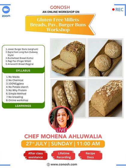 Conosh - Online Culinary Workshops Artisanal Breads, Pizza & Doughs photo 4