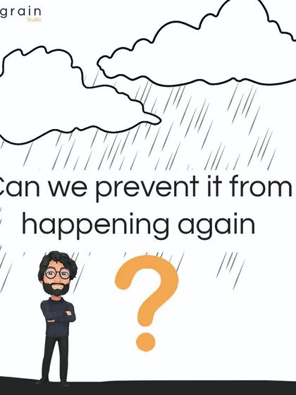 This image asks the most important question: "Can we prevent it from happening again?" My answer is yes. Through thoughtful, climate-responsive urban design and a commitment to working with nature, we can create a city that is prepared for the future.