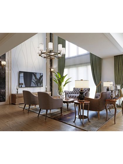 Ace Construction & Interiors - Home Renovation Luxurious Living & Dining Spaces photo 19