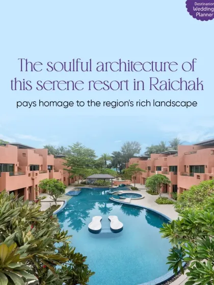 The soulful architecture of this serene resort in Raichak pays homage to the region's rich landscape.