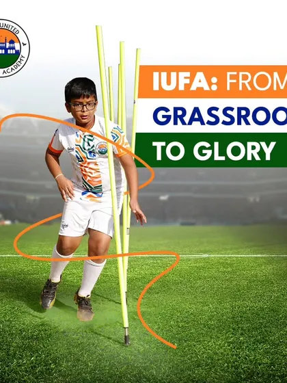 From grassroots to glory. This player's agility drill is a small step on the long journey to becoming a champion, and we guide them every step of the way.