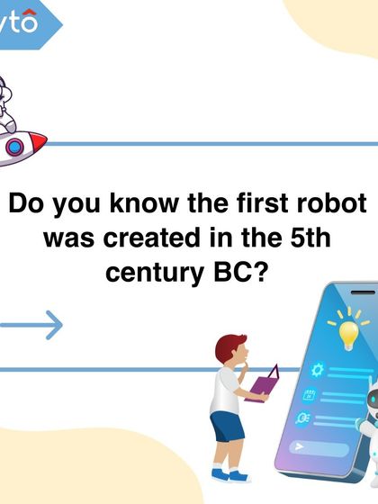 Did you know the first robot was created in the 5th century BC? This series of facts explores the fascinating history of robotics.