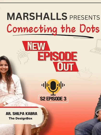 Announcing Episode 3 of Season 2 with Ar. Rajat Kabra and Ar. Shilpa Kabra of The DesignBox. We had an insightful conversation about their journey in architecture and creativity.